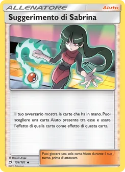 Suggerimento di Sabrina
