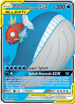 Magikarp e Wailord GX