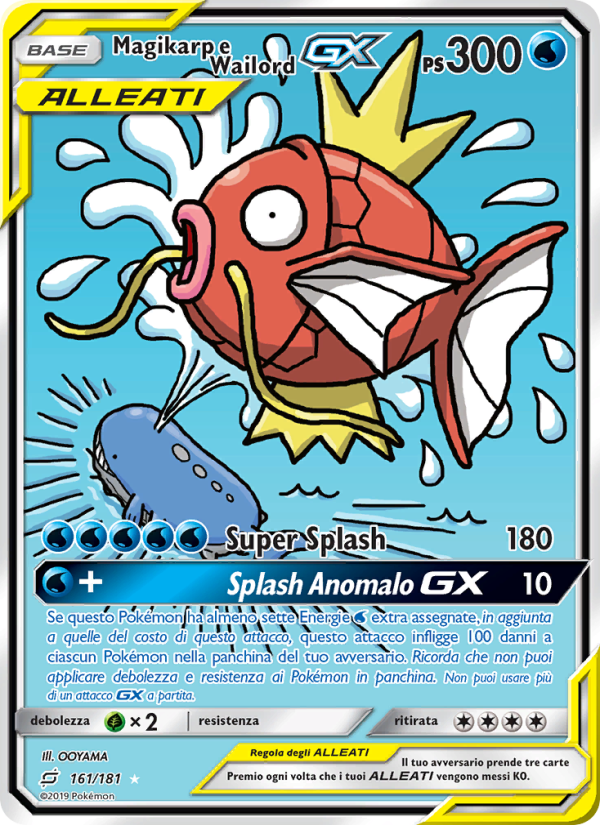 Magikarp e Wailord GX