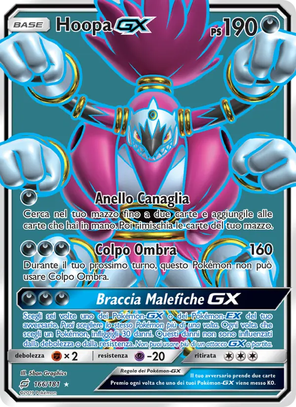 Hoopa GX card image