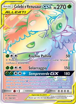 Celebi e Venusaur GX