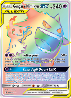 Gengar e Mimikyu GX