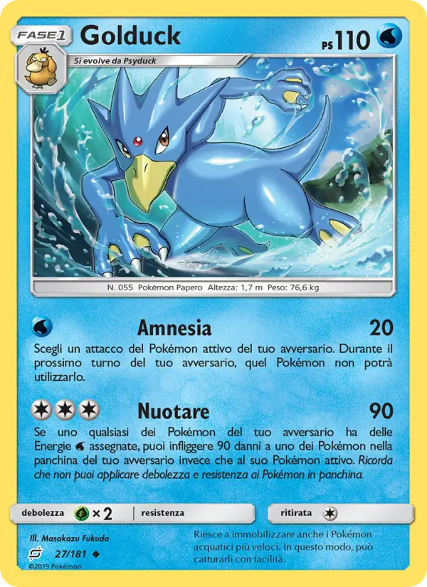 Golduck card image