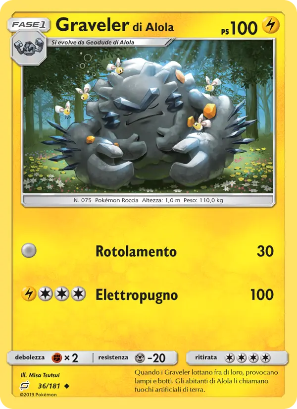 Graveler di Alola card image