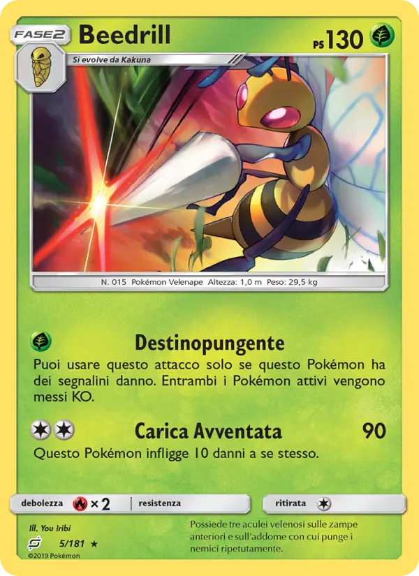 Beedrill card image