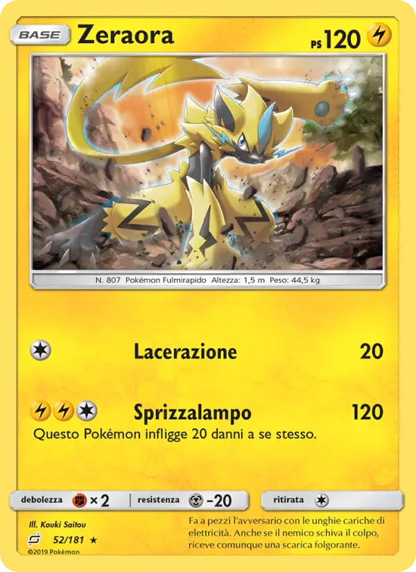 Zeraora card image