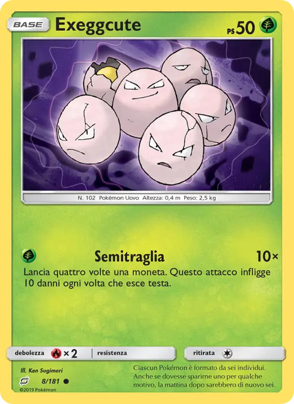 Exeggcute card image