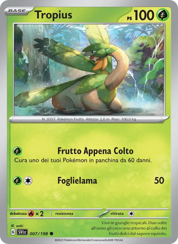 Tropius card image