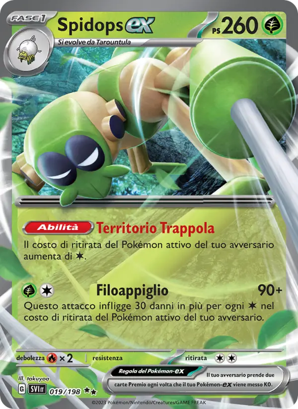 Spidops ex (Italian)