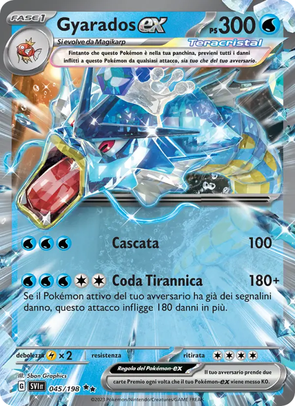 Gyarados ex (Italian)