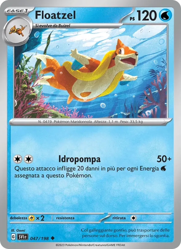 Floatzel (Italian)