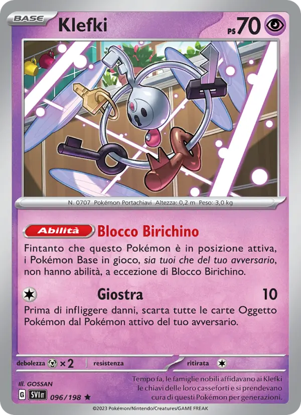 Klefki card image