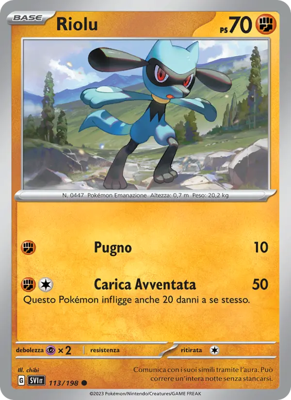 Riolu (Italian)