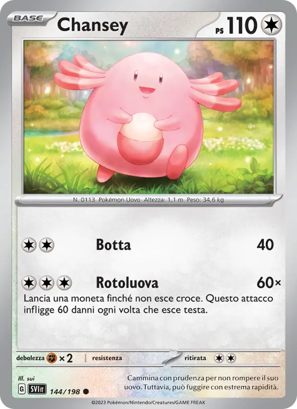 Chansey card image