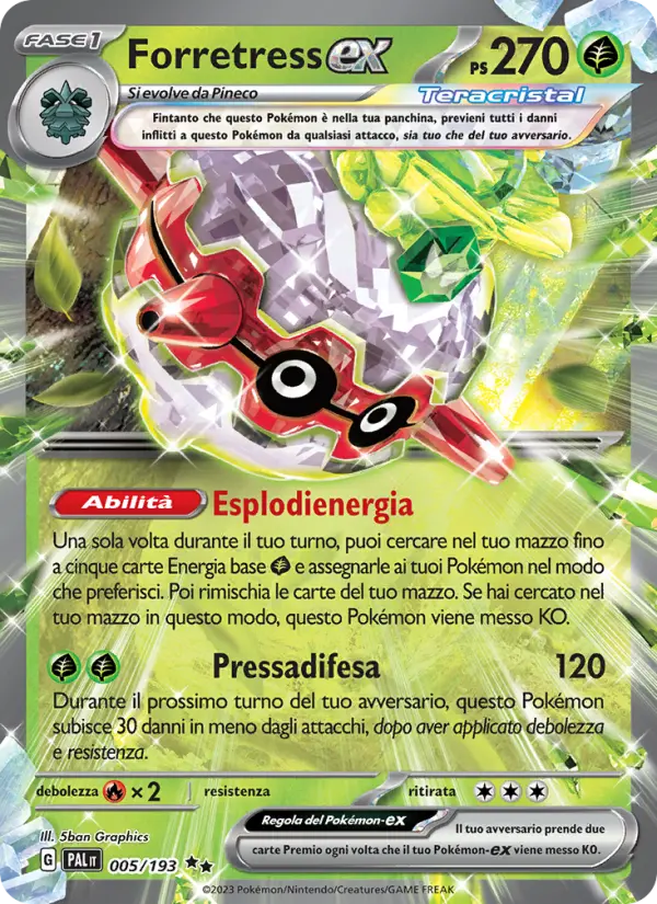 Forretress-ex card image