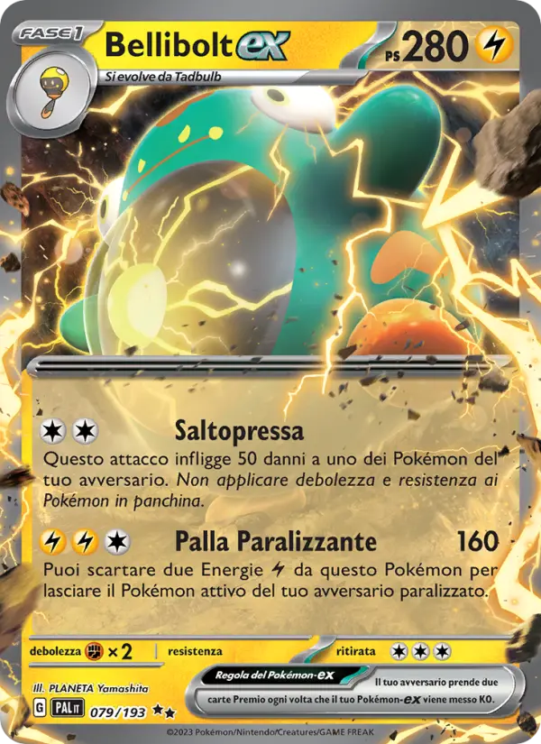 Bellibolt-ex card image