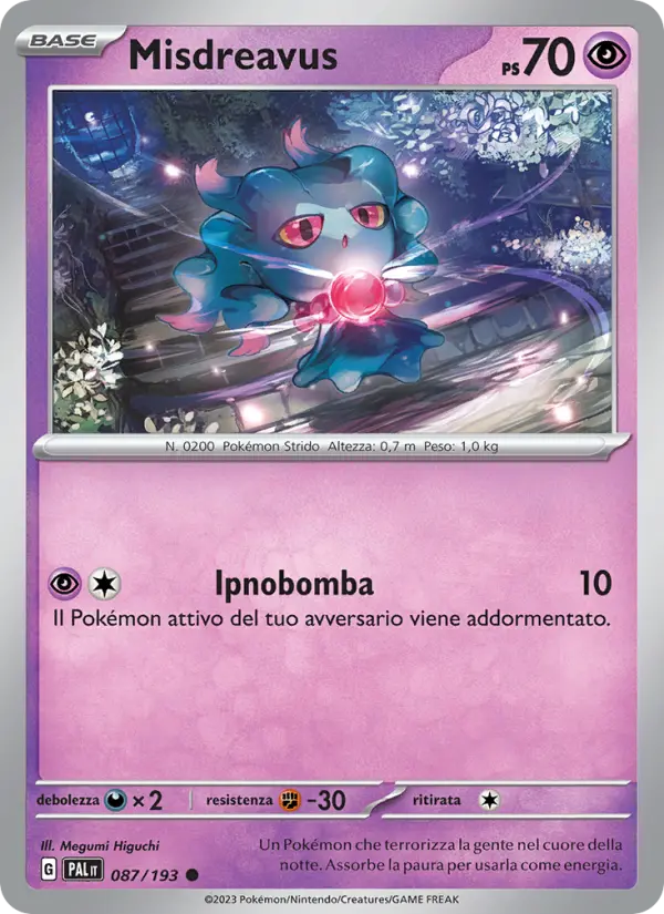 Misdreavus card image