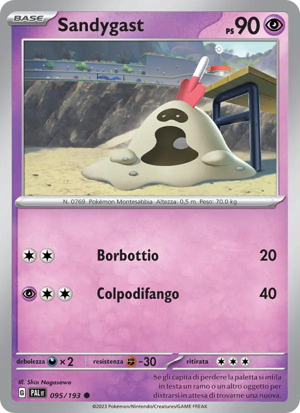 Sandygast card image