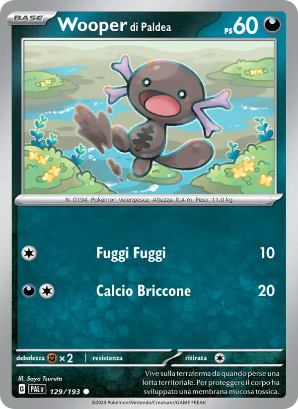 Wooper di Paldea card image