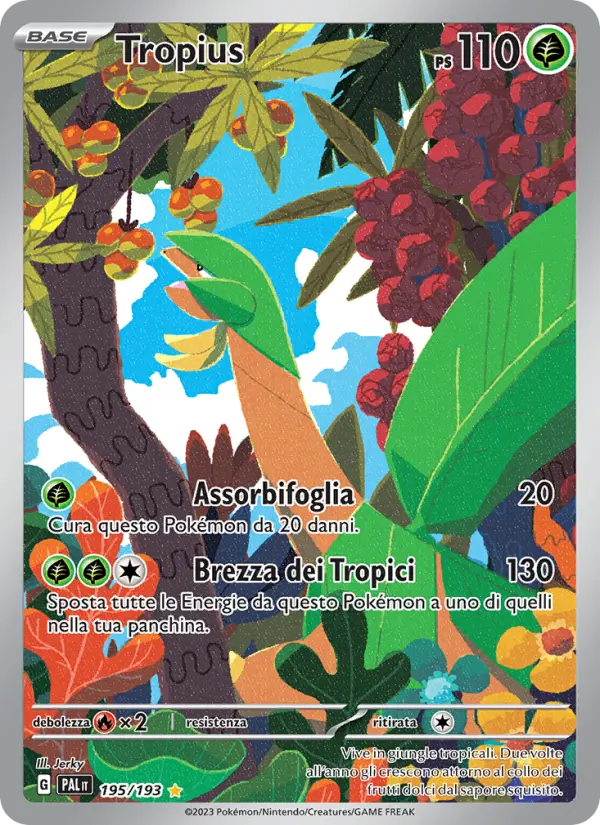 Tropius card image