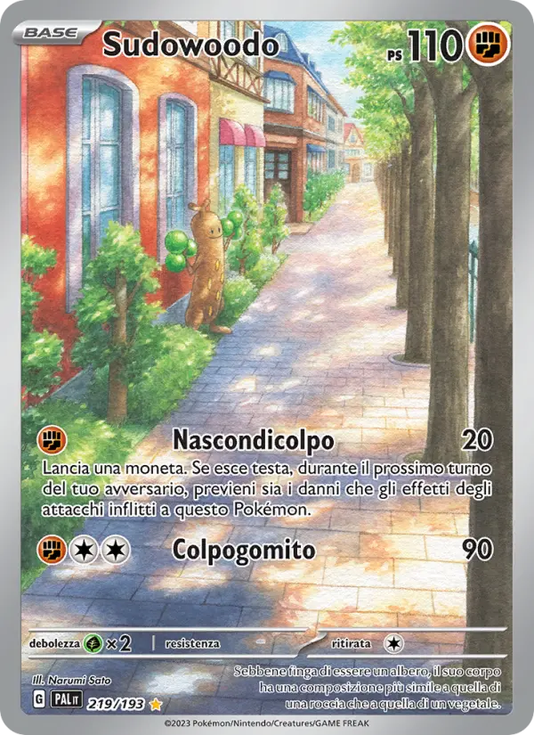 Sudowoodo card image
