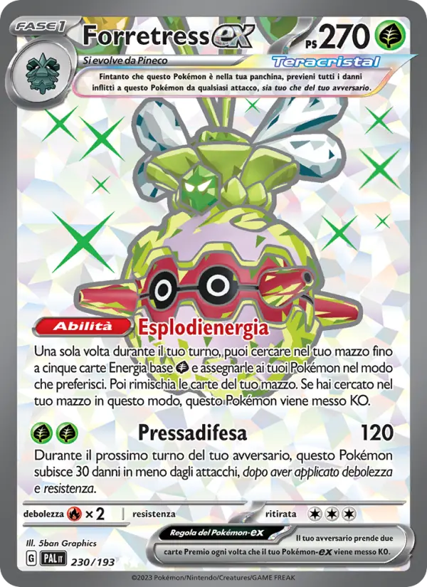 Forretress-ex card image