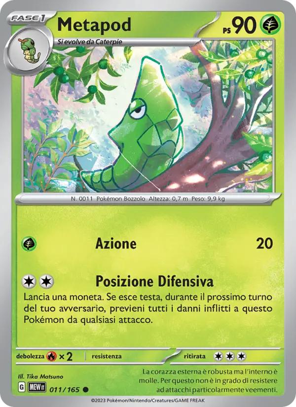 Metapod card image