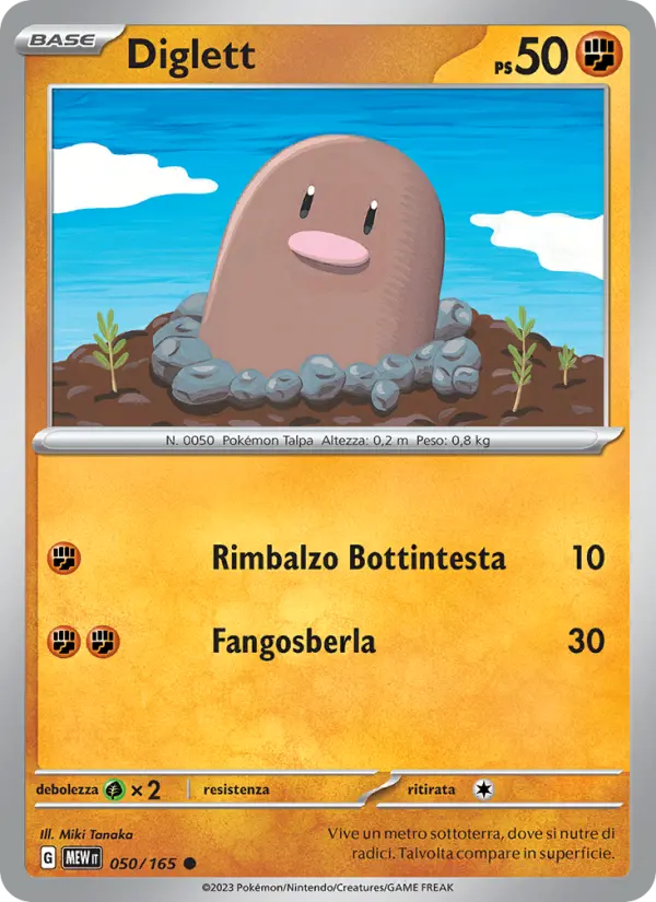 Diglett card image