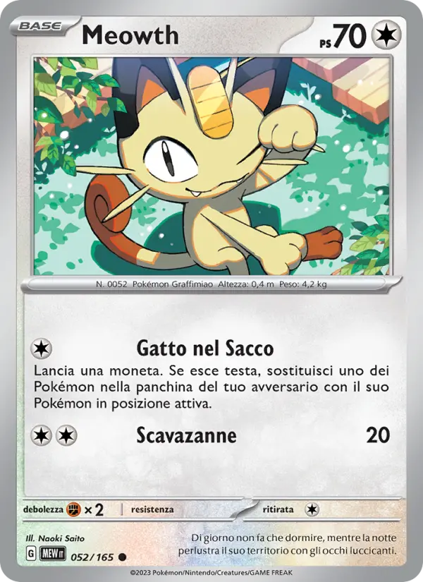 Meowth card image