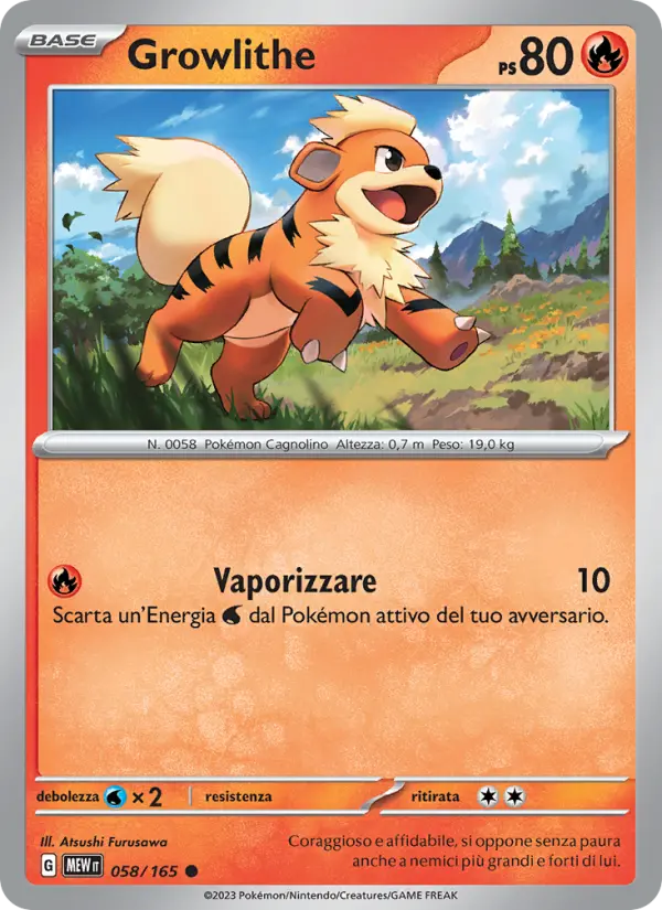 Growlithe card image