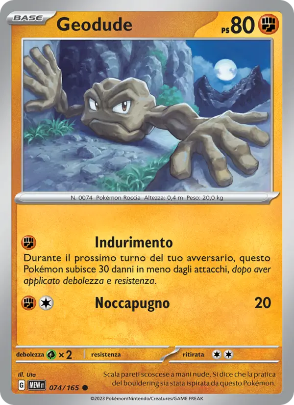 Geodude card image