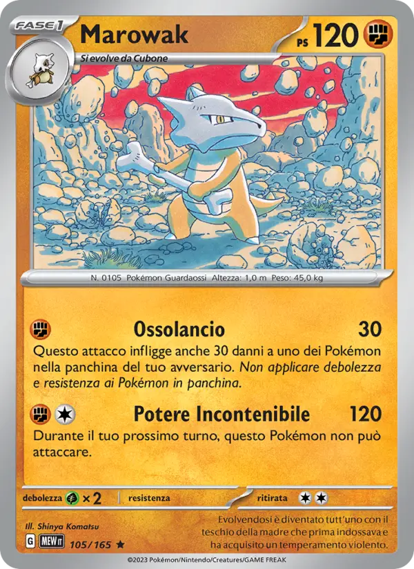 Marowak card image