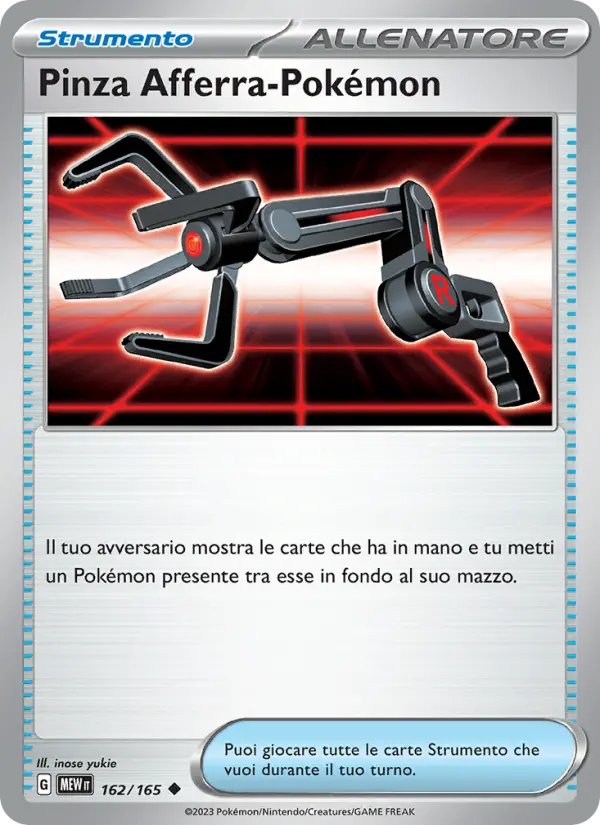 Pinza Afferra-Pokémon card image
