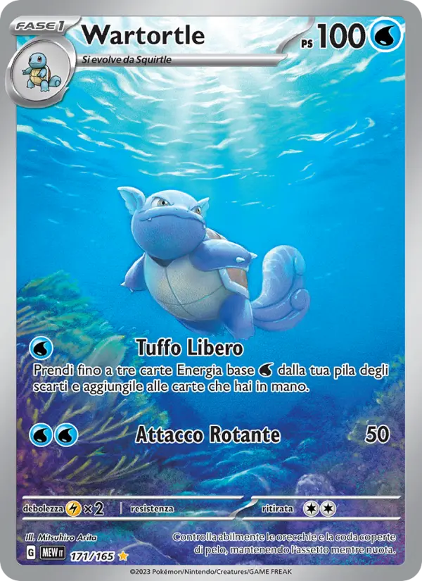 Wartortle card image