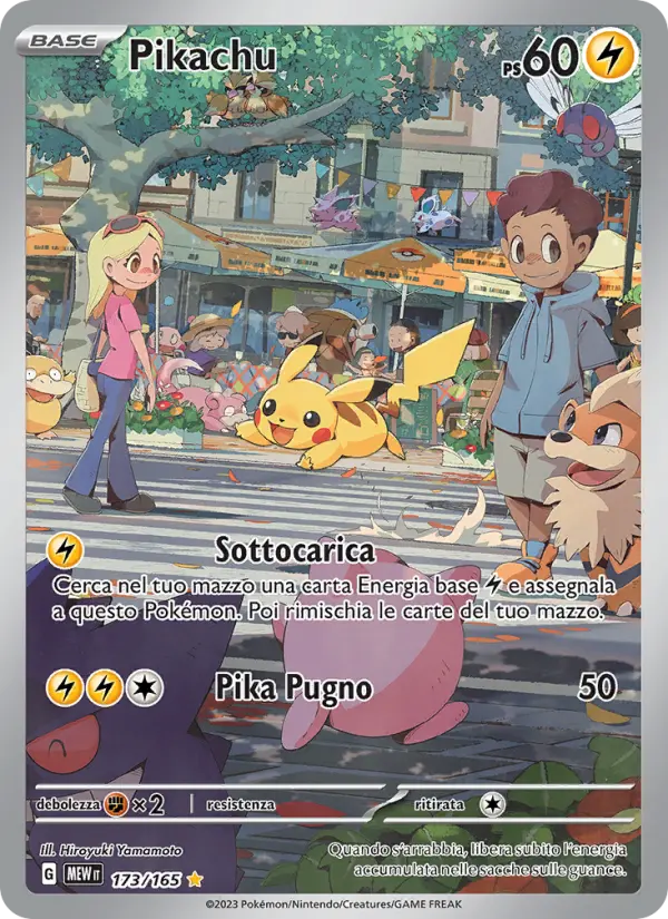 Pikachu card image