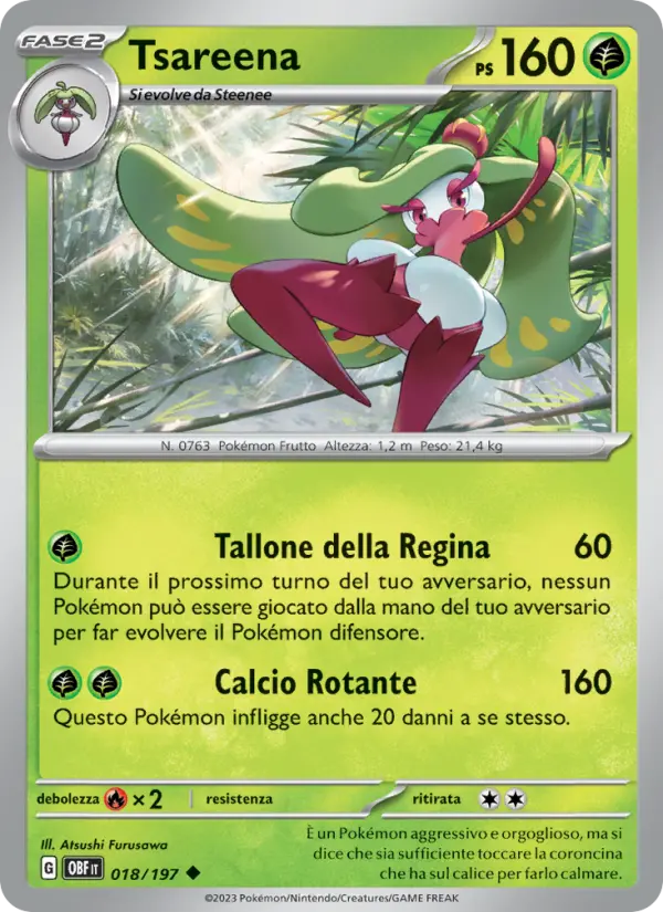 Tsareena card image