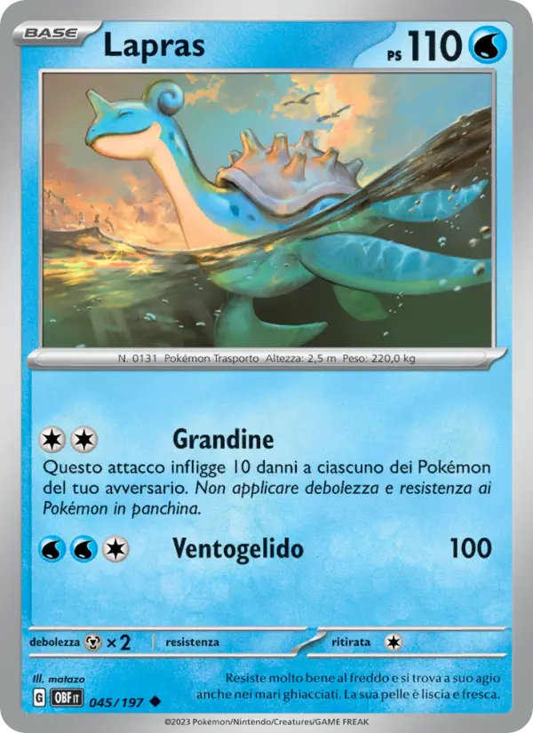 Lapras card image