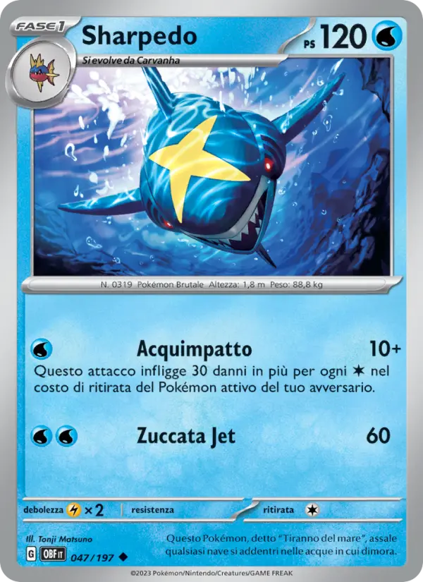 Sharpedo card image