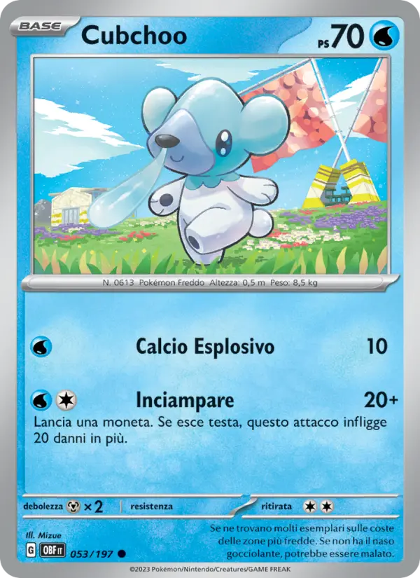 Cubchoo card image