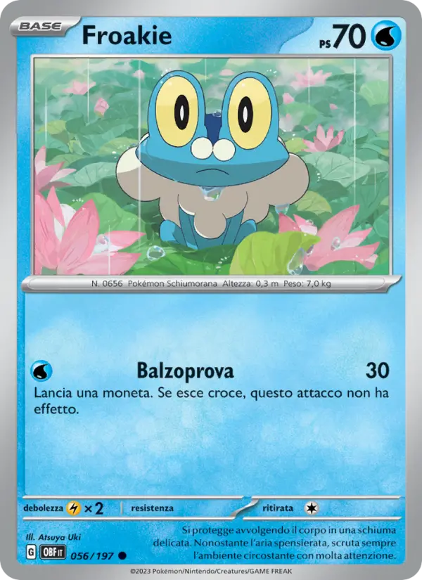 Froakie card image