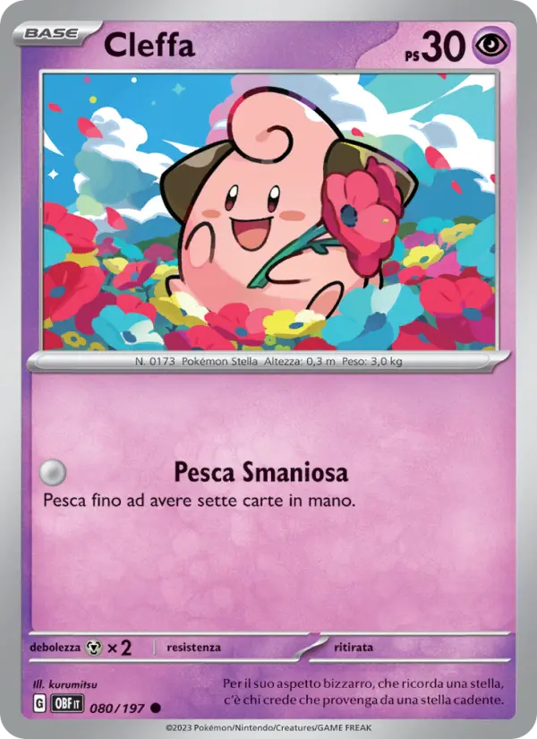 Cleffa card image