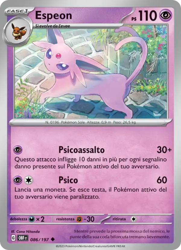 Espeon card image