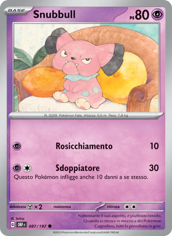 Snubbull card image