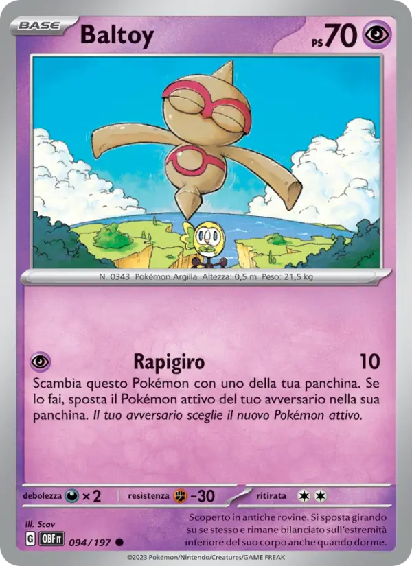 Baltoy card image