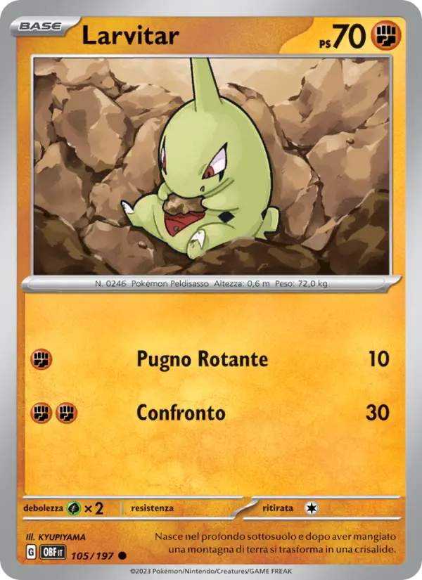 Larvitar card image