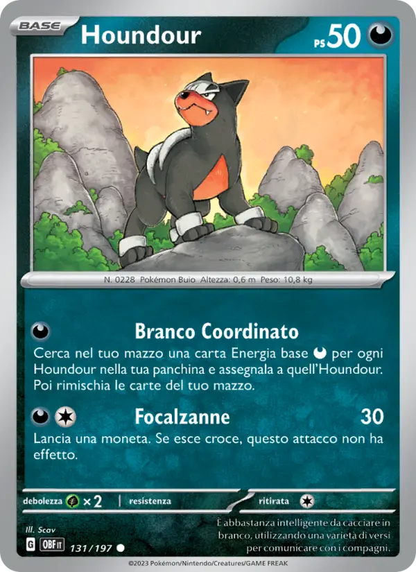 Houndour card image