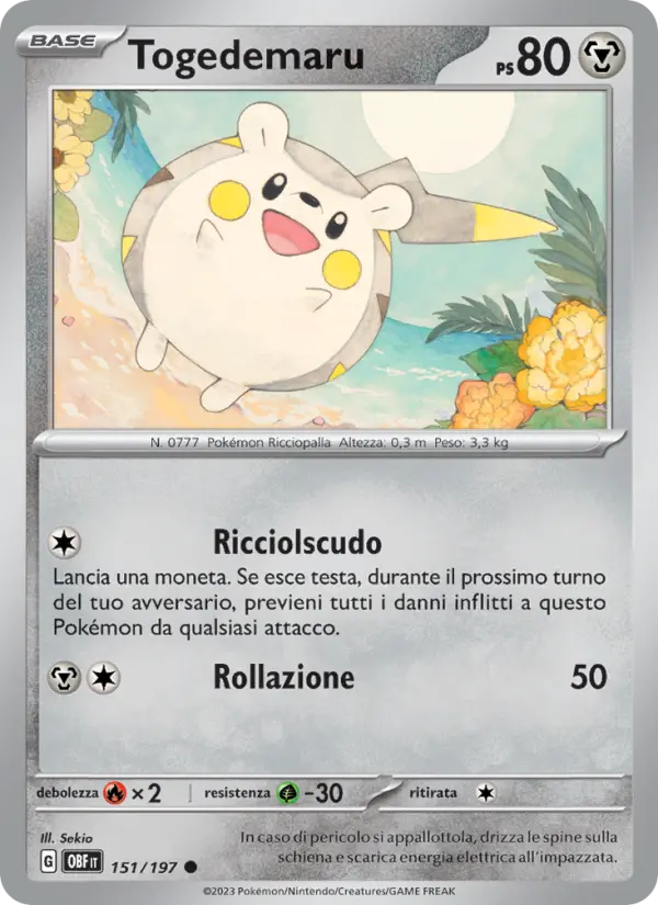 Togedemaru card image