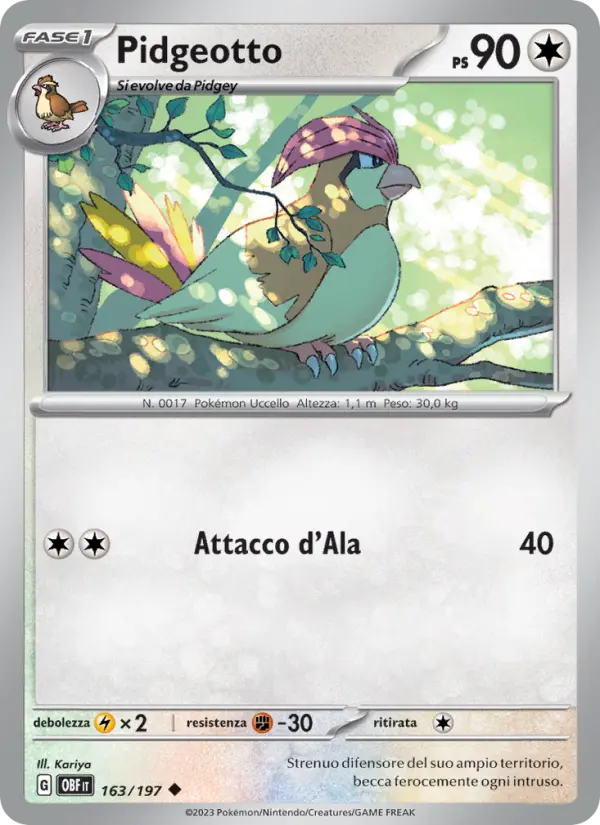Pidgeotto card image