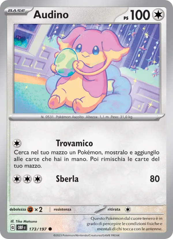 Audino card image