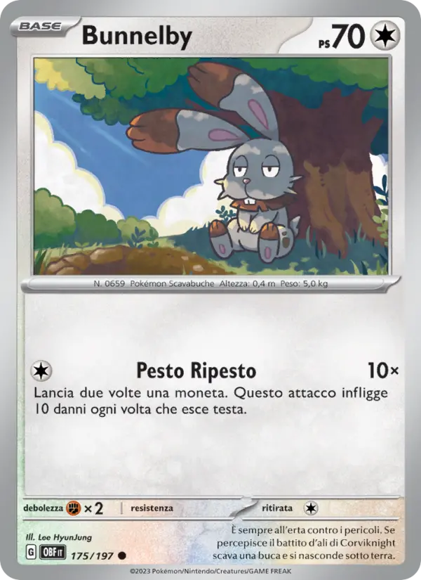 Bunnelby card image